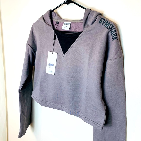 Gymshark Solo Cropped Hoodie - Picture 2 of 8